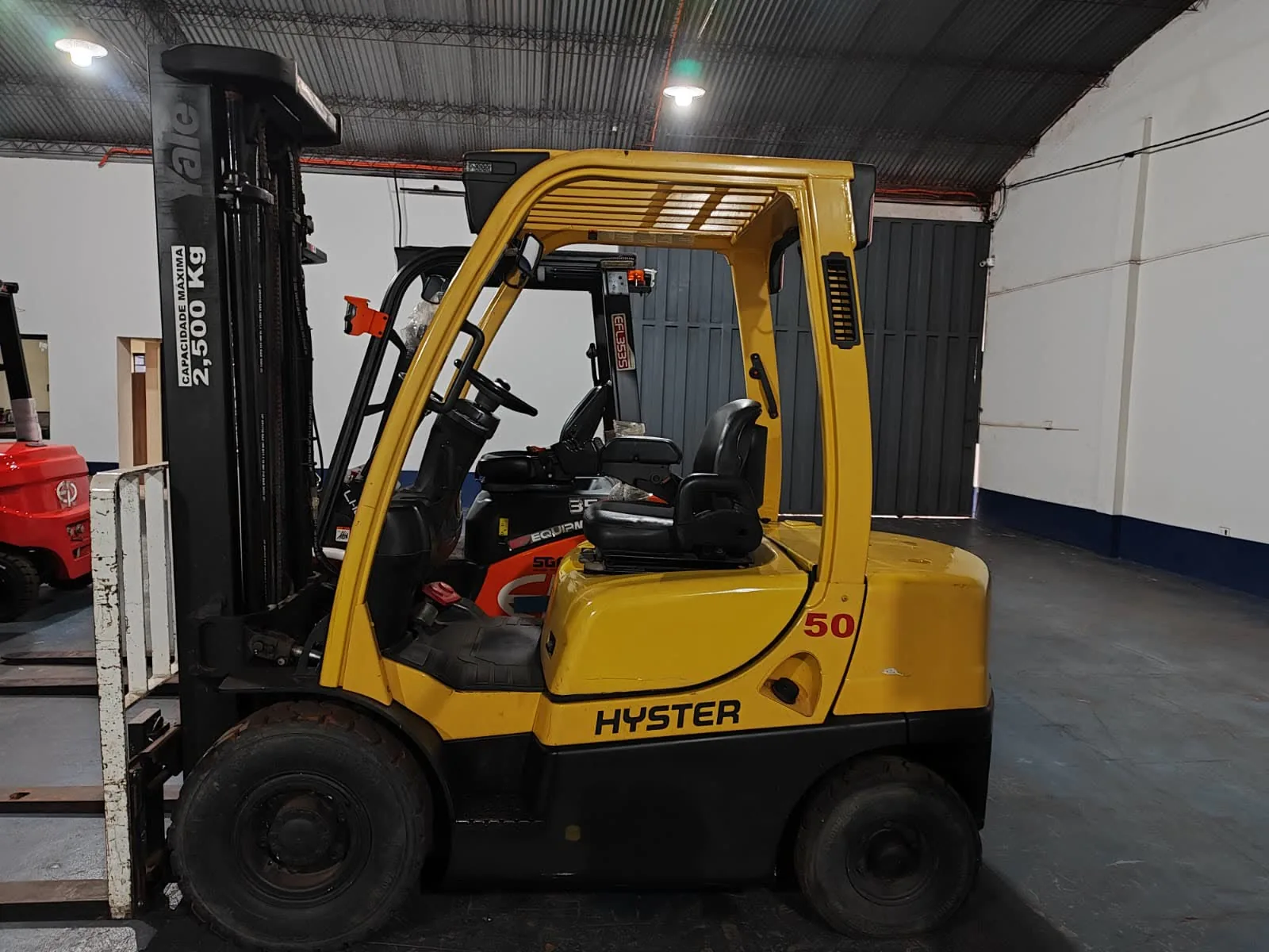 Hyster H50FT - Montacargas Diésel miniatura 2