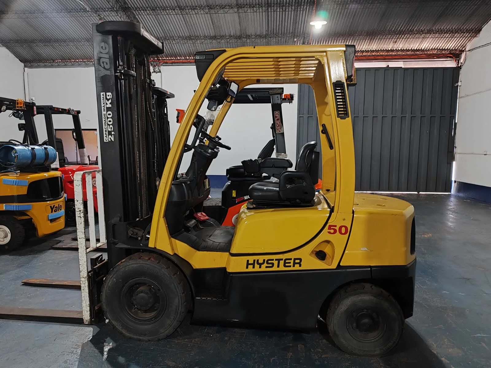Hyster H50FT - Montacargas Diésel miniatura 8